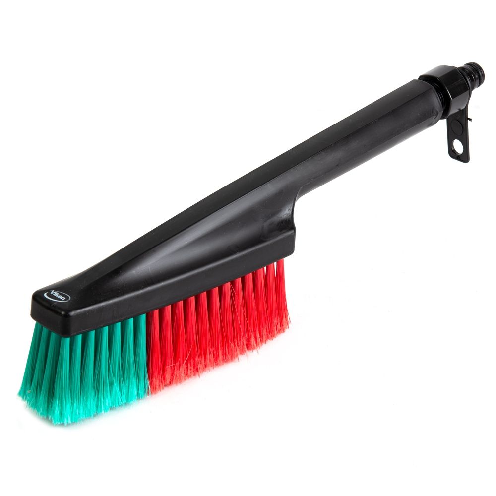 Vikan Hand Brush Waterfed Red/Green