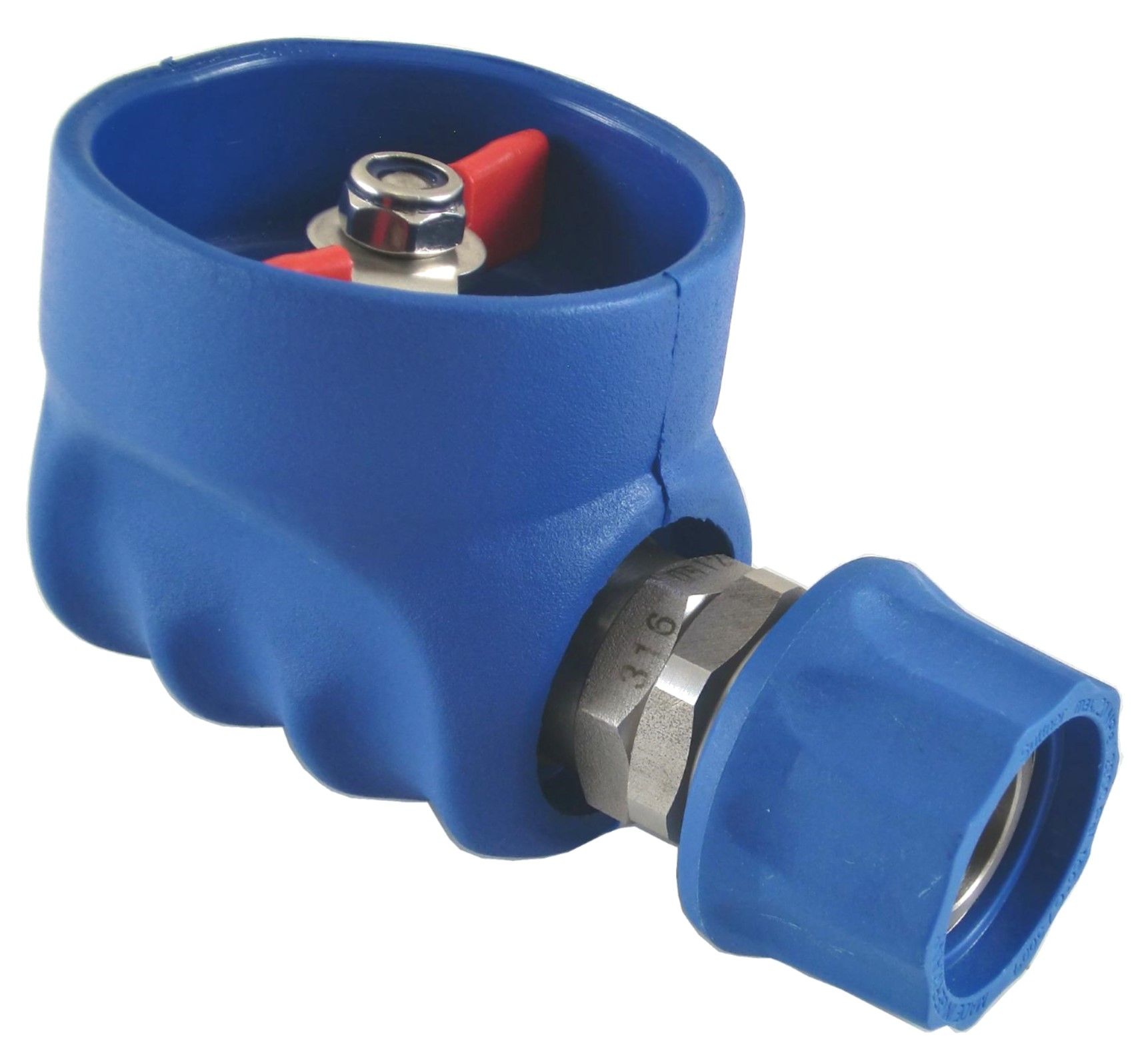 RUBBER PROTECTED BALL VALVE