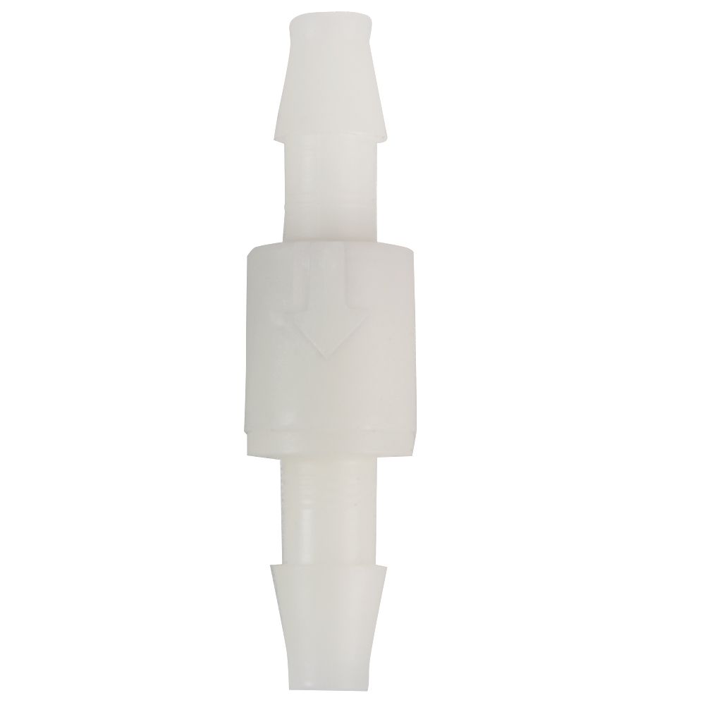 CHECK VALVE PLASTIC 6MM BARBS    