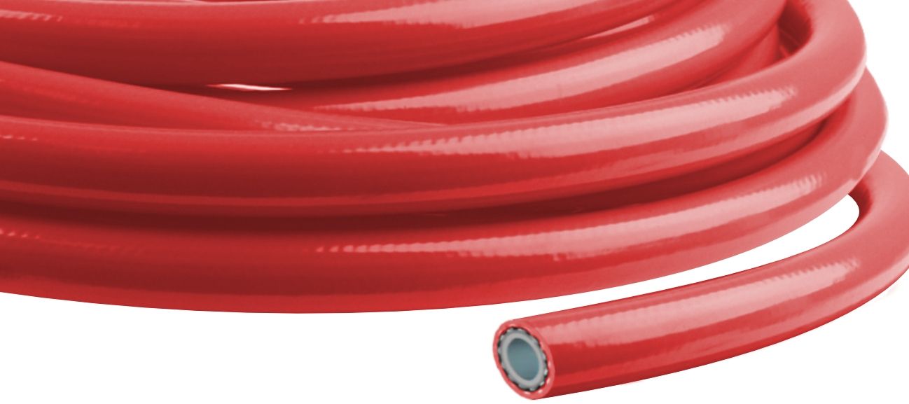 HYGIENE ULTRA 40 ANTIMICROBIAL DN12 HOSE, RED 