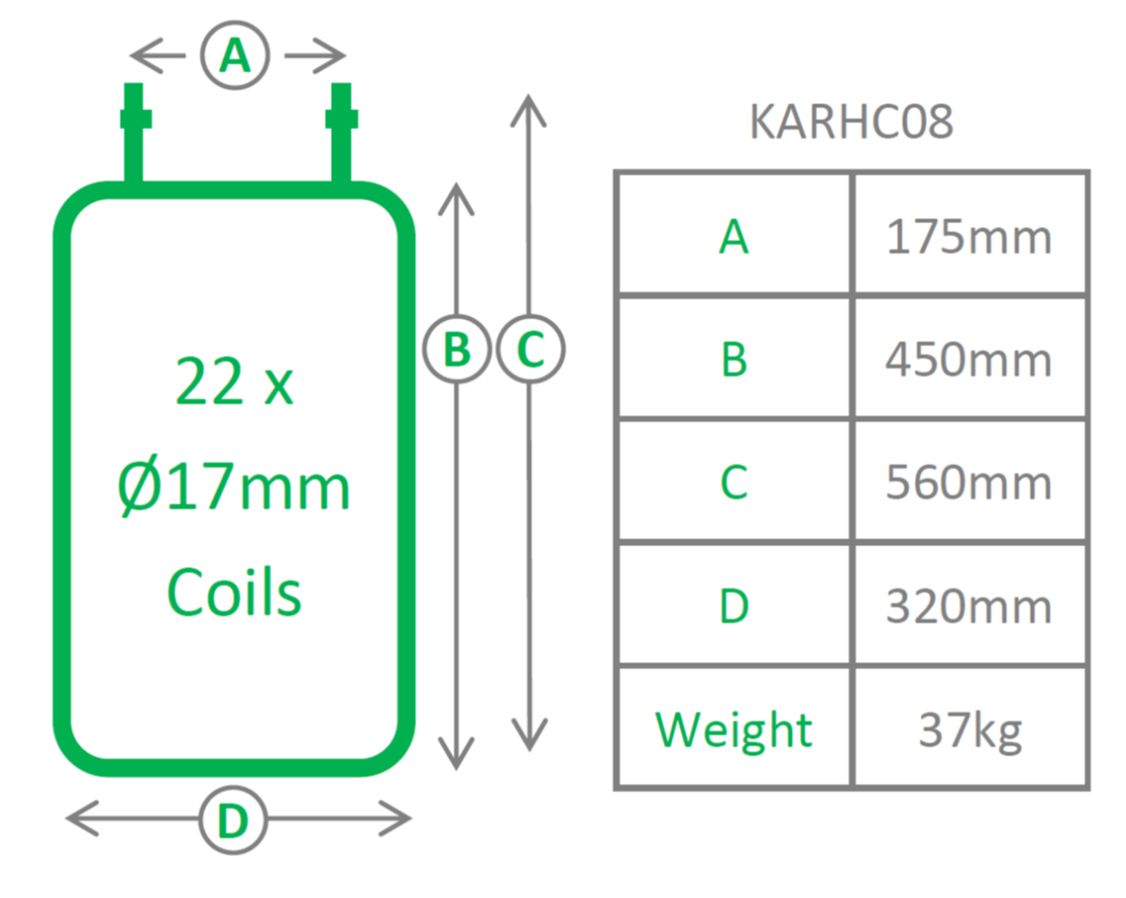 Karcher 12/18-4S Boiler Coil 