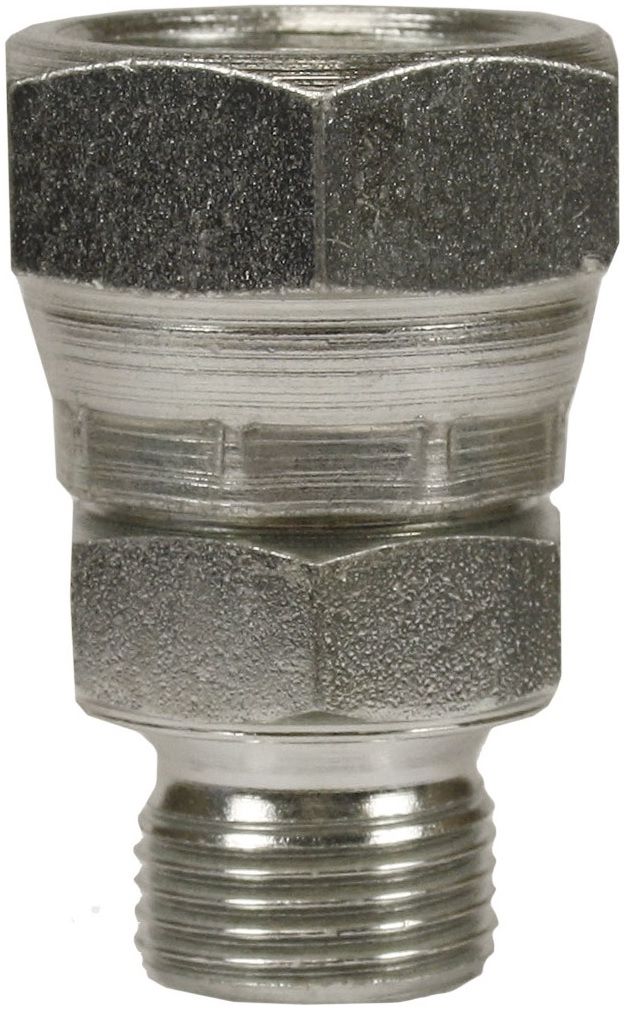 Stainless Steel 3/8" Female 1/2" Male Hydraulic Fitting . Rated To 200 Bar 