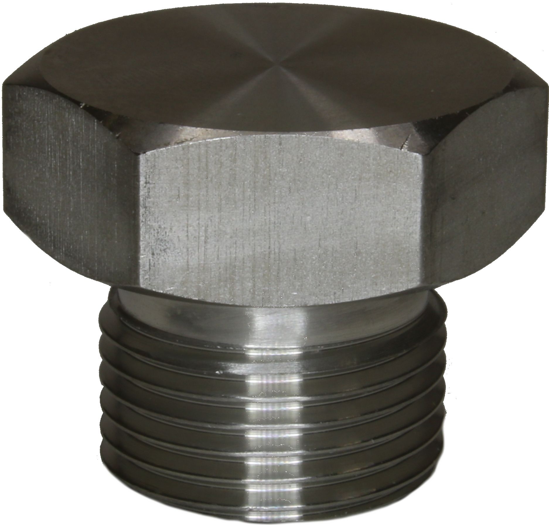 MALE PLUG WITH RIM-1/4"