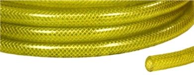 YELLOW BRAIDED 6mm LOW PRESSURE HOSE